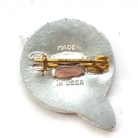 Значок СССР Восток-3, Восток-4. VIII.1962 ЛМД (тип 1)