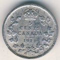 Канада 5 центов 1911 год
