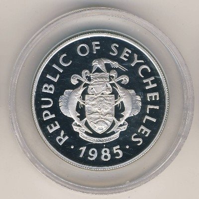 Сейшелы 50 рупий 1985 год