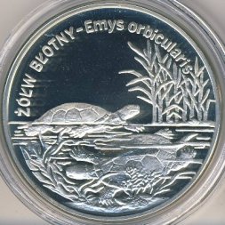 Польша 20 злотых 2002 год