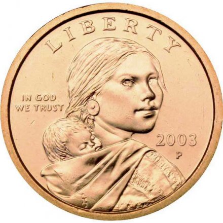 США 1 доллар 2003 год - Парящий Орёл (P)