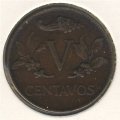 Колумбия 5 сентаво 1942 год