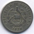 Гватемала 10 сентаво 1970 год