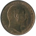 Великобритания 1/2 пенни 1902 год