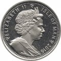 Остров Мэн 1 крона 2016 год - Кошка Гавана (Медь-Никель)