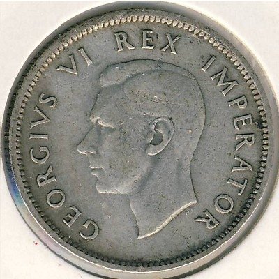 ЮАР 1 шиллинг 1943 год