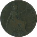Великобритания 1 пенни 1904 год