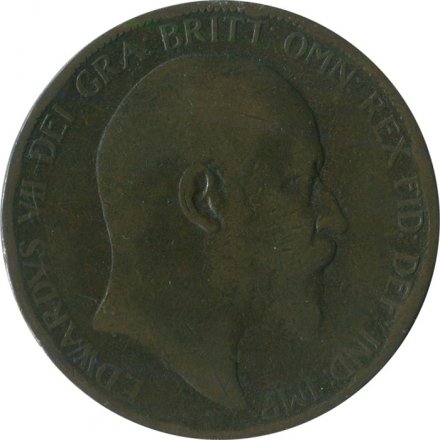 Великобритания 1 пенни 1904 год