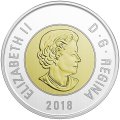 Набор из 6 монет Канада 2018 год - Роющая сова