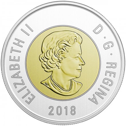Набор из 6 монет Канада 2018 год - Роющая сова