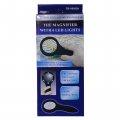 Лупа оптическая ручная 4x-63мм Magnifier TH-600559, с подсветкой 6 LED