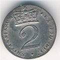 Великобритания 2 пенса 1820 год
