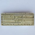 Значок. Железная дорога. Поезд Сибирь
