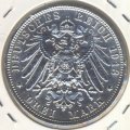 Саксония 3 марки 1913 год