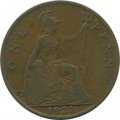 Великобритания 1 пенни 1927 год