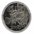 Либерия 5 долларов 2000 год - Европа