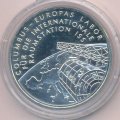 Германия 10 евро 2004 год - Лаборатория Коламбус на МКС