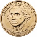 США 1 доллар 2007 год - Джордж Вашингтон (P)