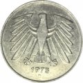 ФРГ 5 марок 1975 год (D)