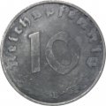 Третий Рейх 10 рейхспфеннигов 1942 год (B)