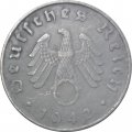 Третий Рейх 10 рейхспфеннигов 1942 год (B)