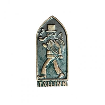 Значок Эстония. Таллин (Tallinn). Трубочист