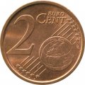 Германия 2 евроцента 2004 год (D)