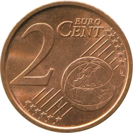 Германия 2 евроцента 2004 год (D)