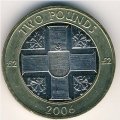 Гернси 2 фунта 2006 год