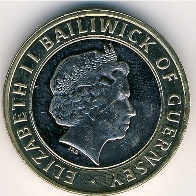 Гернси 2 фунта 2006 год