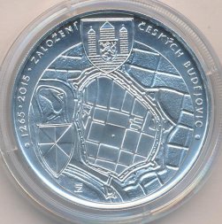Чехия 200 крон 2015 год - Ческе-Будеёвице