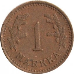 Финляндия 1 марка 1941 год