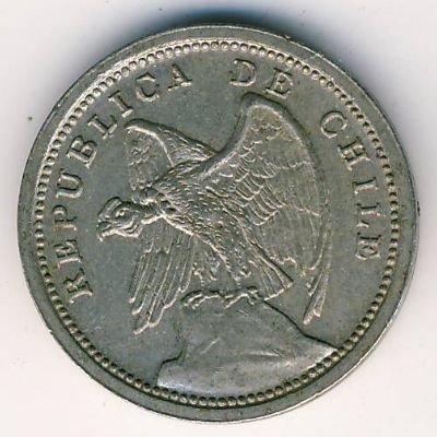 Чили 10 сентаво 1941 год