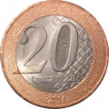 Ангола 20 кванза 2014 год - 351 год со дня смерти королевы Нйинги Мбанди UNC