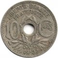 Франция 10 сантимов 1932 год