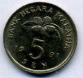 Малайзия 5 сен 1991 год