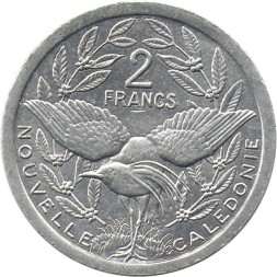 Новая Каледония 2 франка 1991 год