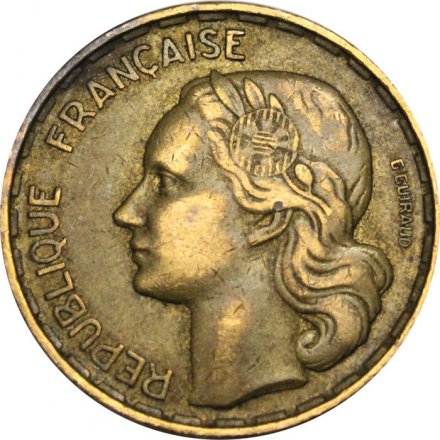 Франция 50 франков 1951 год - B