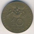 Франция 10 франков 1983 год - 200 лет первому полёту на шаре. Шар братьев Монгольфье