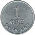 Дания 1 эре 1972 год