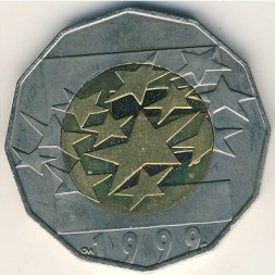 Хорватия 25 кун 1999 год