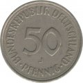 ФРГ 50 пфеннигов 1981 год (J)