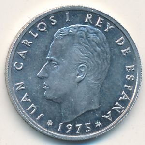 Испания 50 сентимо 1975 год