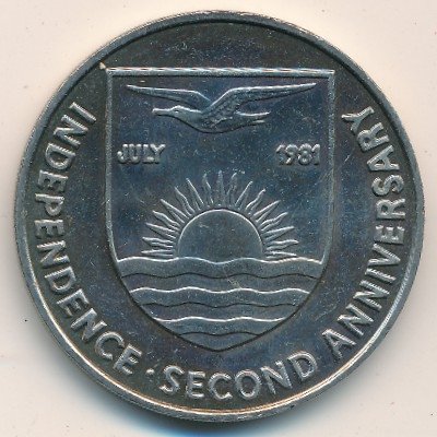 Кирибати 5 долларов 1981 год