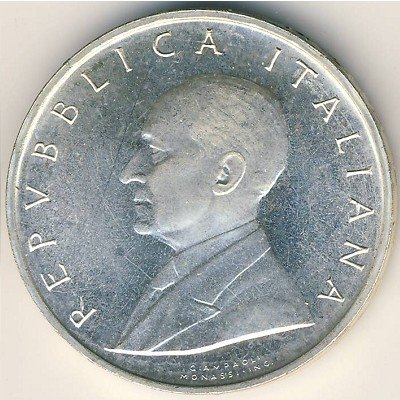 Италия 500 лир 1974 год - Гульельмо Маркони