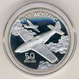 Маршалловы острова 50 долларов 1991 год