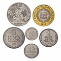 Набор из 6 монет Коморские острова 1992-2020 год