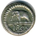 Цейлон 24 стивера 1805 год