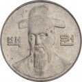 Южная Корея 100 вон 2010 год