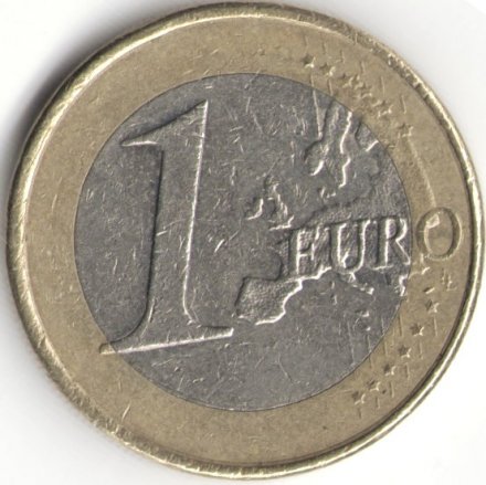 Испания 1 евро 2010 год